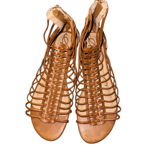 American Rag Brown Strappy Sandals - Picture 1 of 14